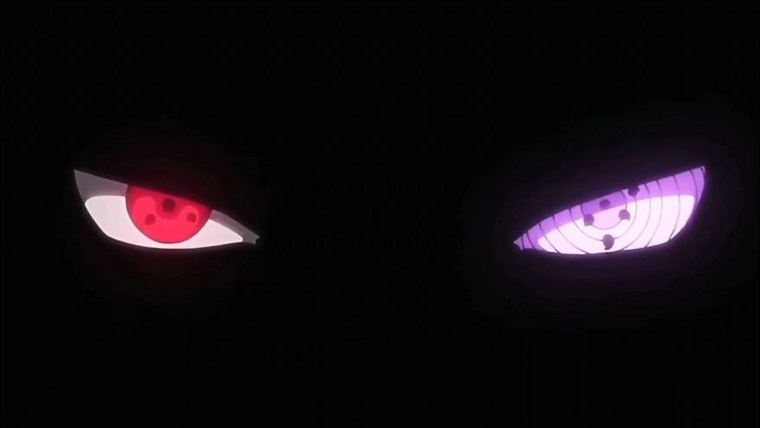 Саске Учиха глаза Шаринган риненган