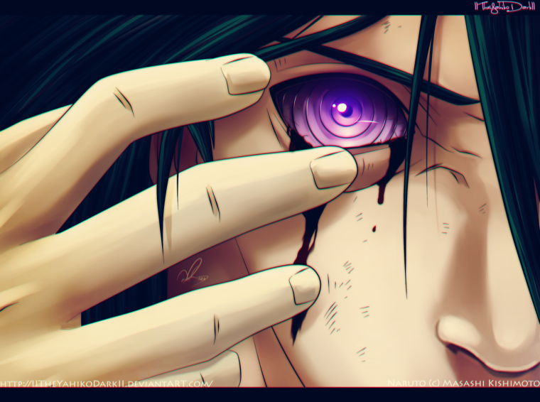 Мадара риненган арт