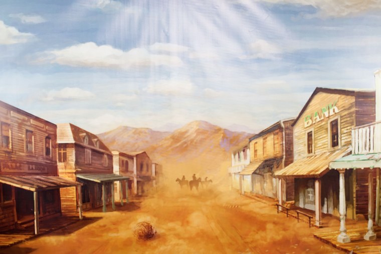 Дикий Запад фон