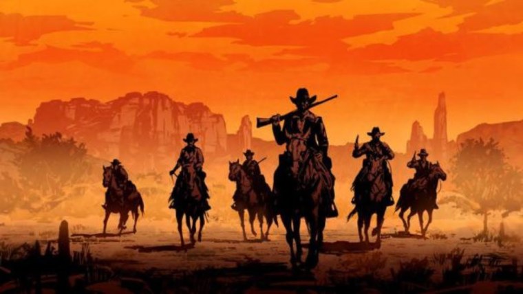 Дикий Запад абстракция