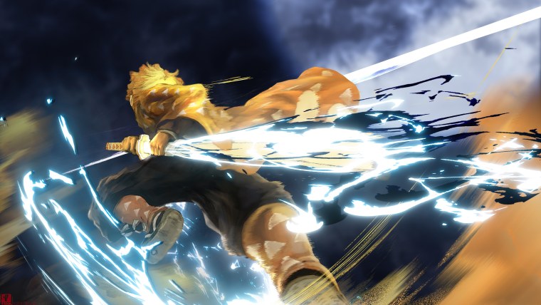 Demon Slayer зеницу