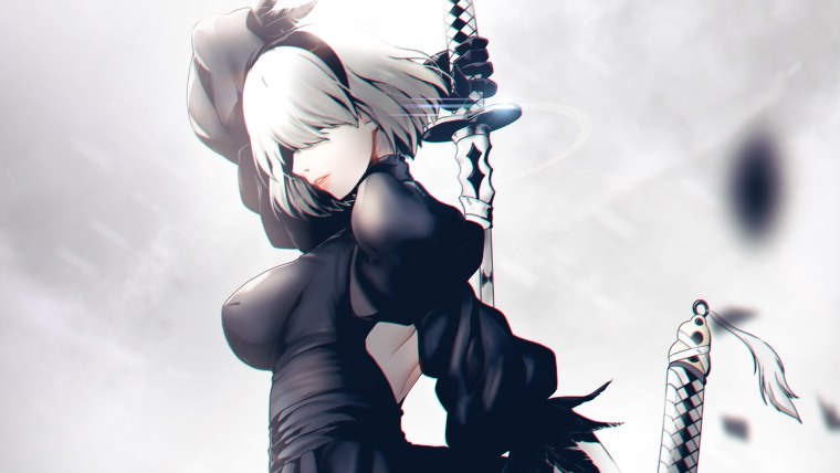 NIER Automata 2b повязка
