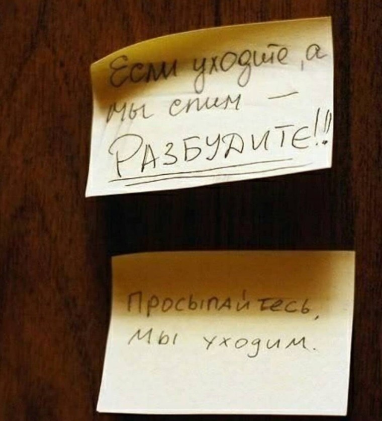Смешные Записки от соседей