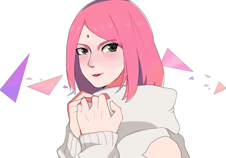 Сакура Харуно арт