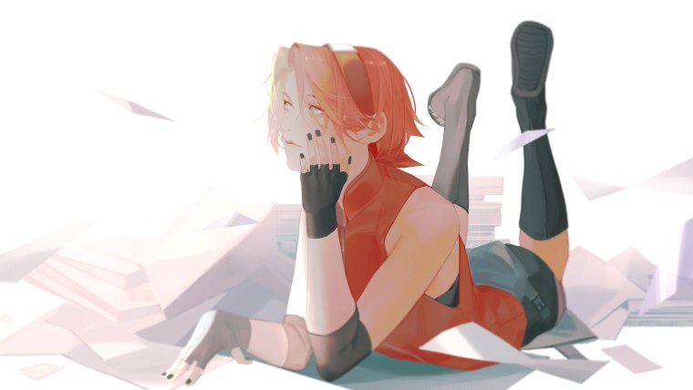 Сакура Харуно с длинными