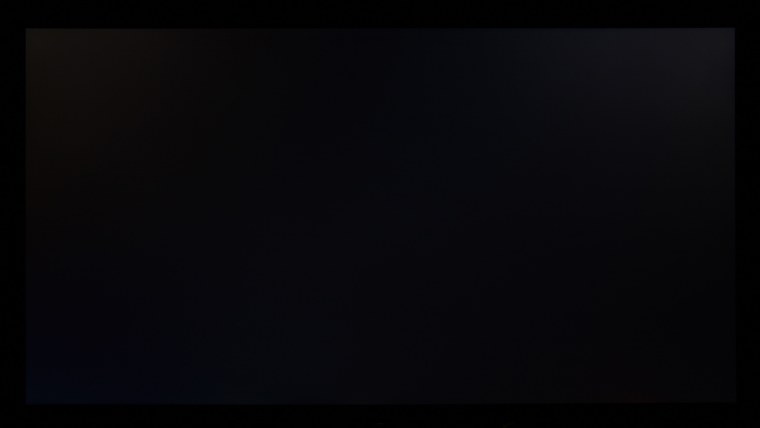 Черный цвет на весь монитор