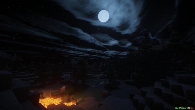 Майнкрафт ночь