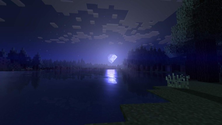 Тёмный лес майнкрафт с шейдерами