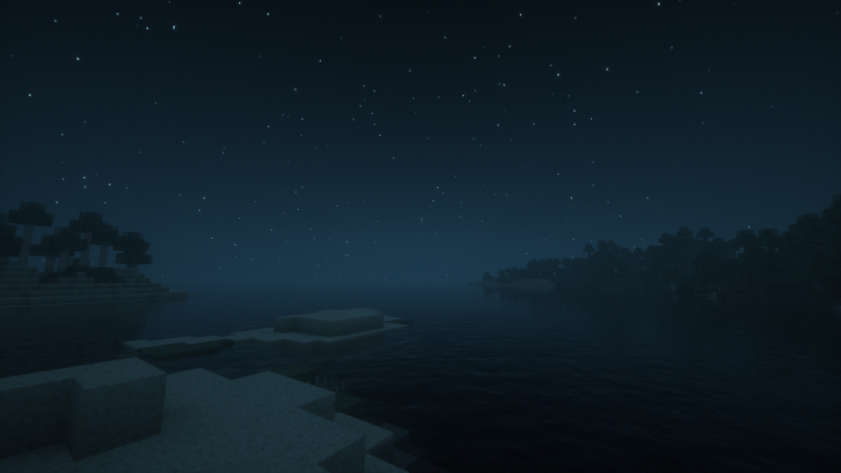 Фон майнкрафт ночь