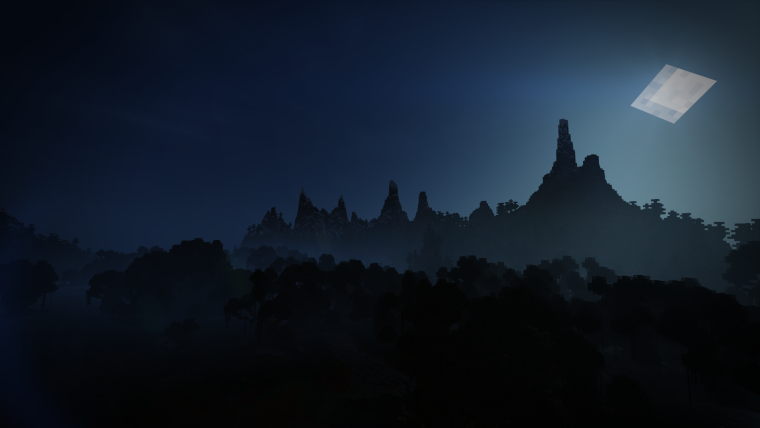 Майнкрафт ночь