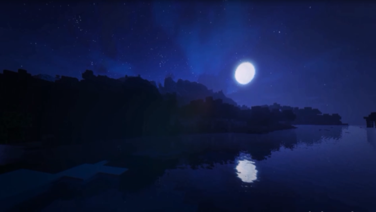 Майнкрафт ночь