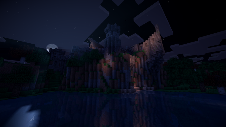 Тёмный фон майнкрафт