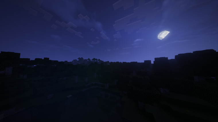 Майнкрафт ночь