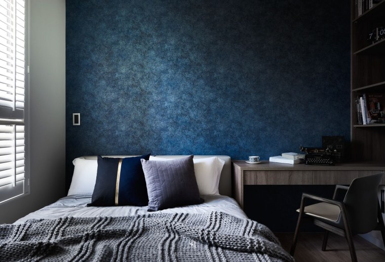 Интерьер в синих тонах