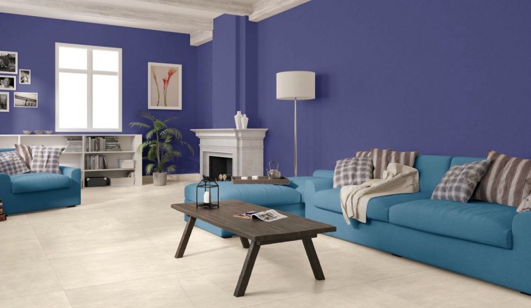 Акцентная стена в скандинавском интерьере