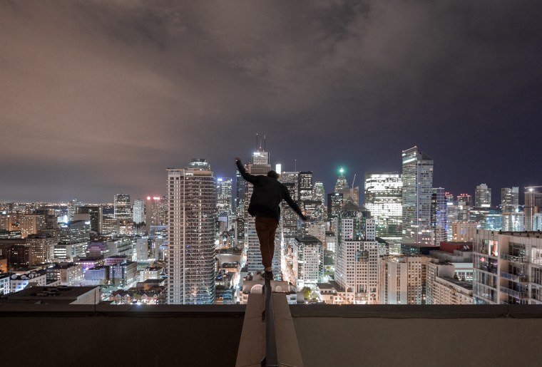 Вид с крыши небоскреба