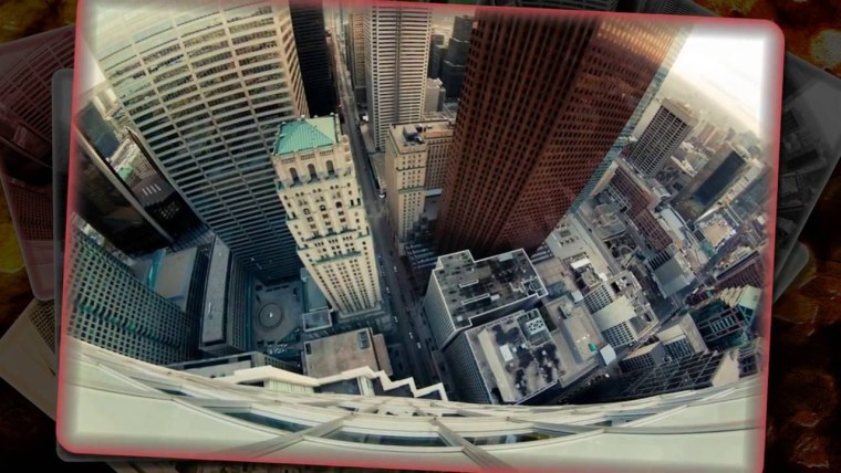 Вид с крыши небоскреба