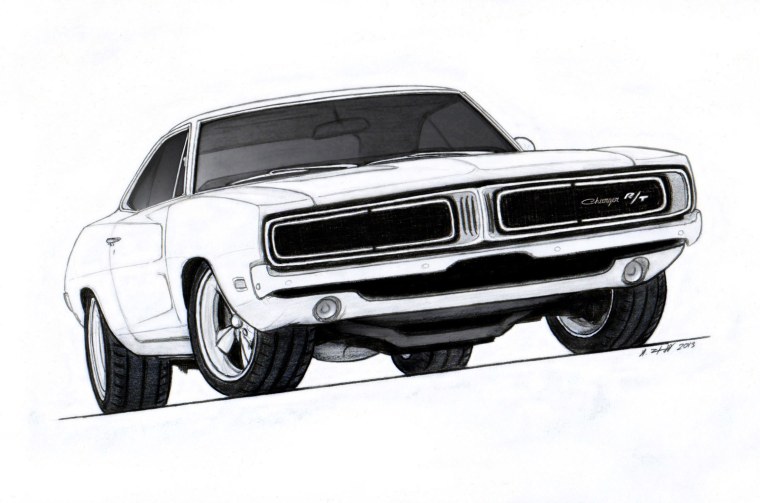 Plymouth Roadrunner чертежи