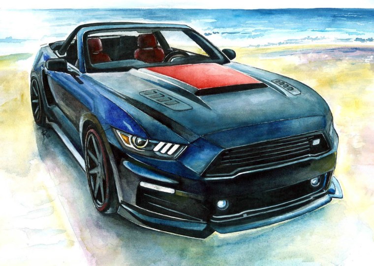 Ford Mustang 2015 Art
