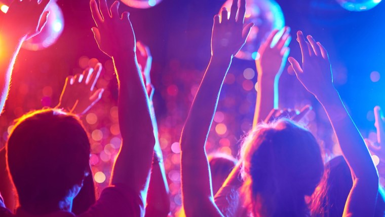 Фон для объявления дискотеки