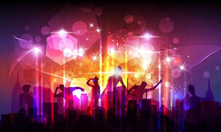 Дискотека фон