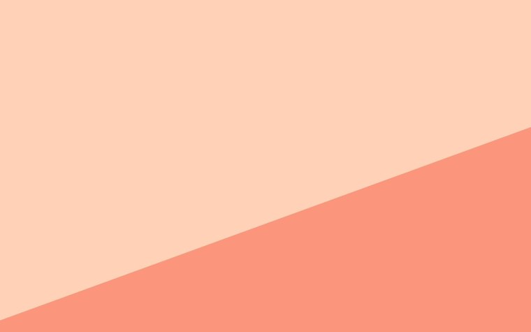 Персиковое небо