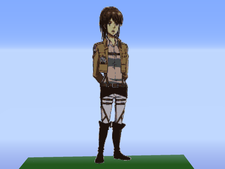 Аниме атака титанов Эрен Титан