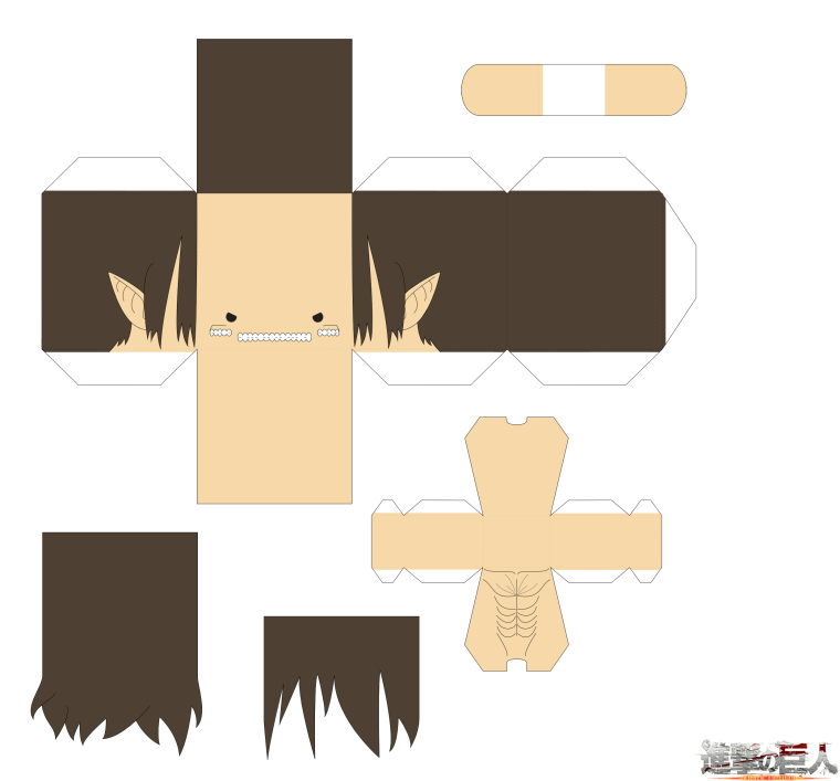 Аниме арты атака титанов