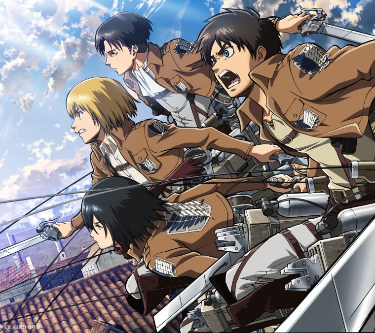 Луиза атака титанов