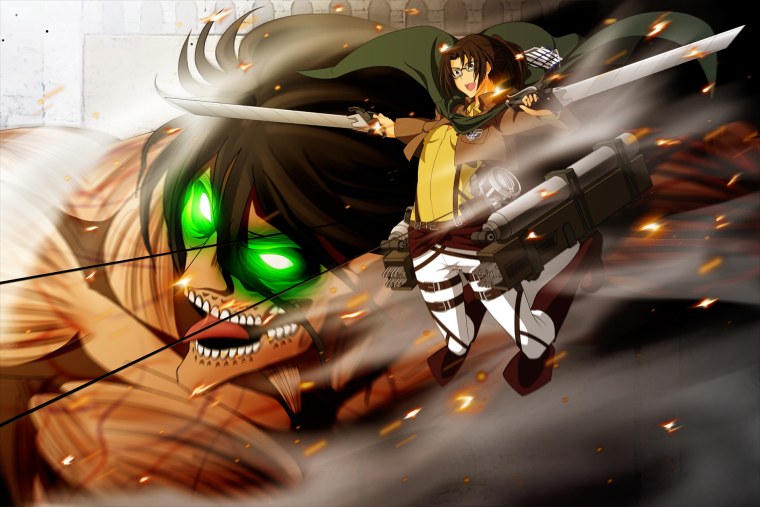 Титан Эрена в полный рост