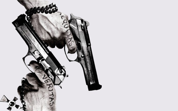 Святые из Бундока револьвер