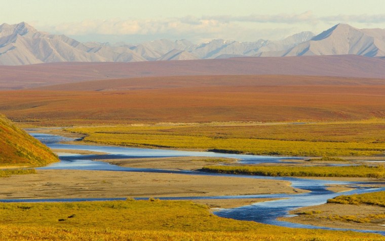 Тундра Алтай озеро