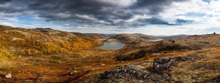 Кольский полуостров осень