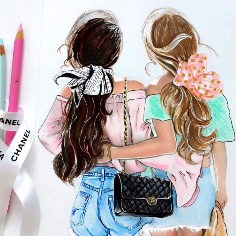 Мультяшная одежда для девушек