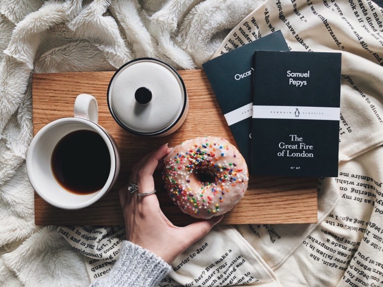 Эстетика книг и кофе