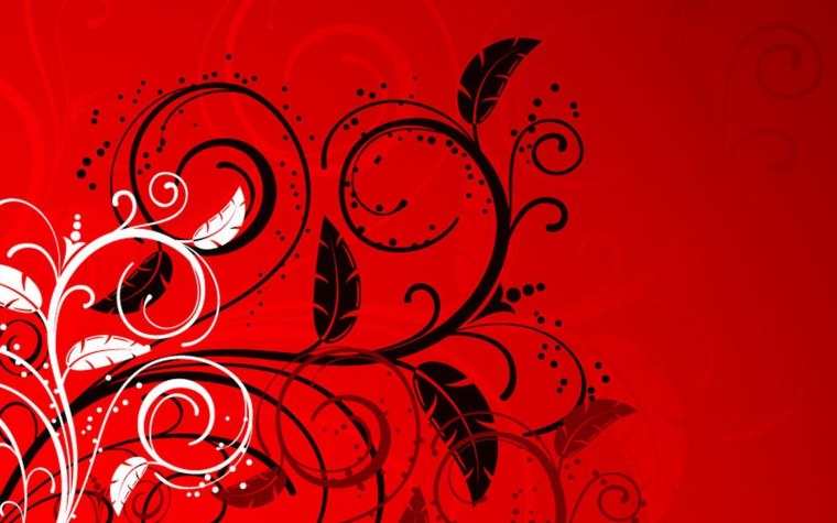 Бабочка на Красном фоне