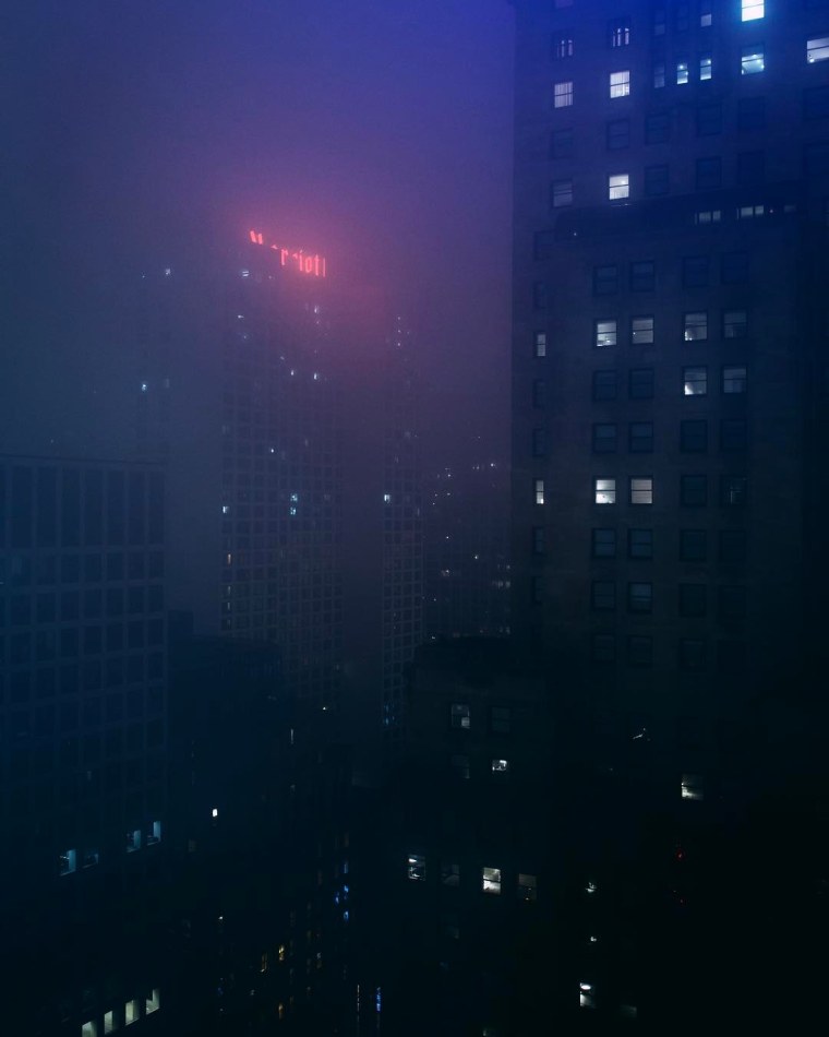 Атмосферный ночной город