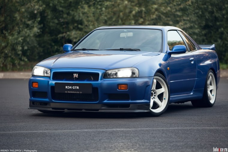 Nissan Skyline GTR r34 Форсаж