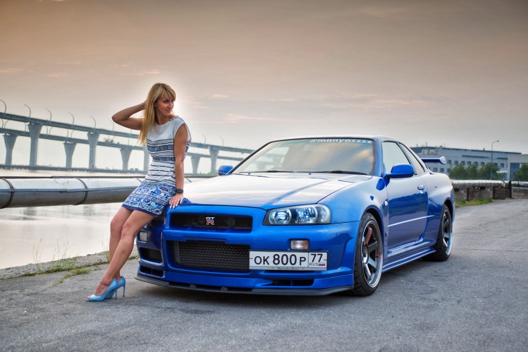 Skyline r34 GTR