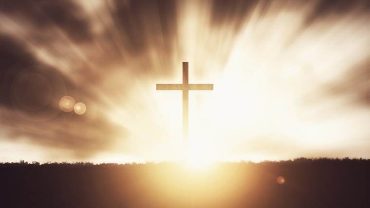 Крест в небе