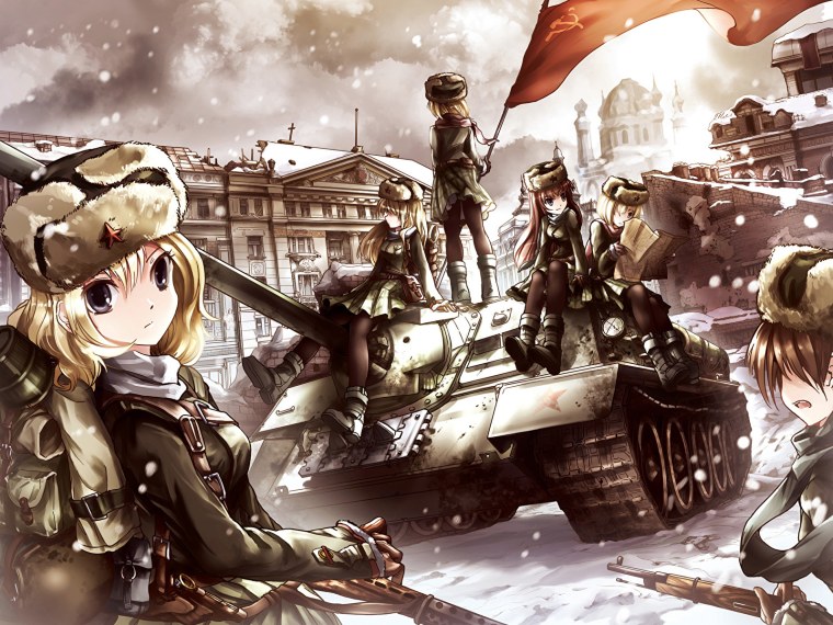 Girls und Panzer СССР