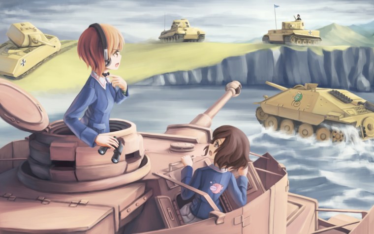 Girls und Panzer панцер 4