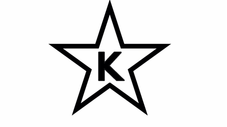 Пятиконечная звезда контур