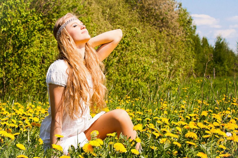 Фотосессия на природе летом