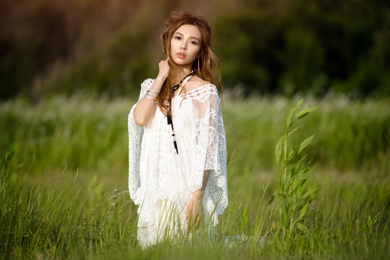 Девушка на природе