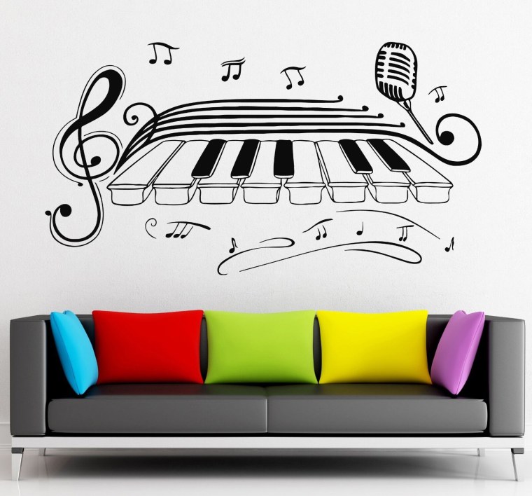 Настенный музыкальный декор
