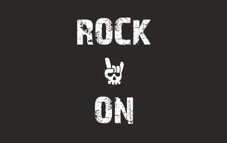 Обои в стиле рок