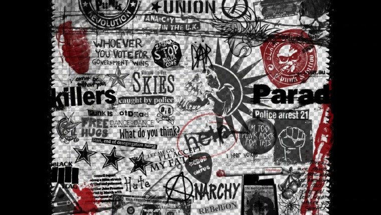 Заставка в стиле рок