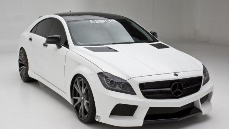 Mercedes CLS 218 С черной крышей