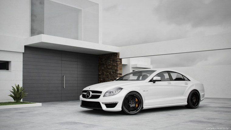 Мерседес АМГ 63 белый